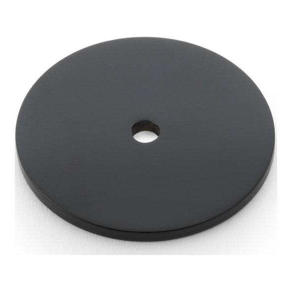 AW895-40-BL • 40mm • Black • Alexander & Wilks Circular Backplate